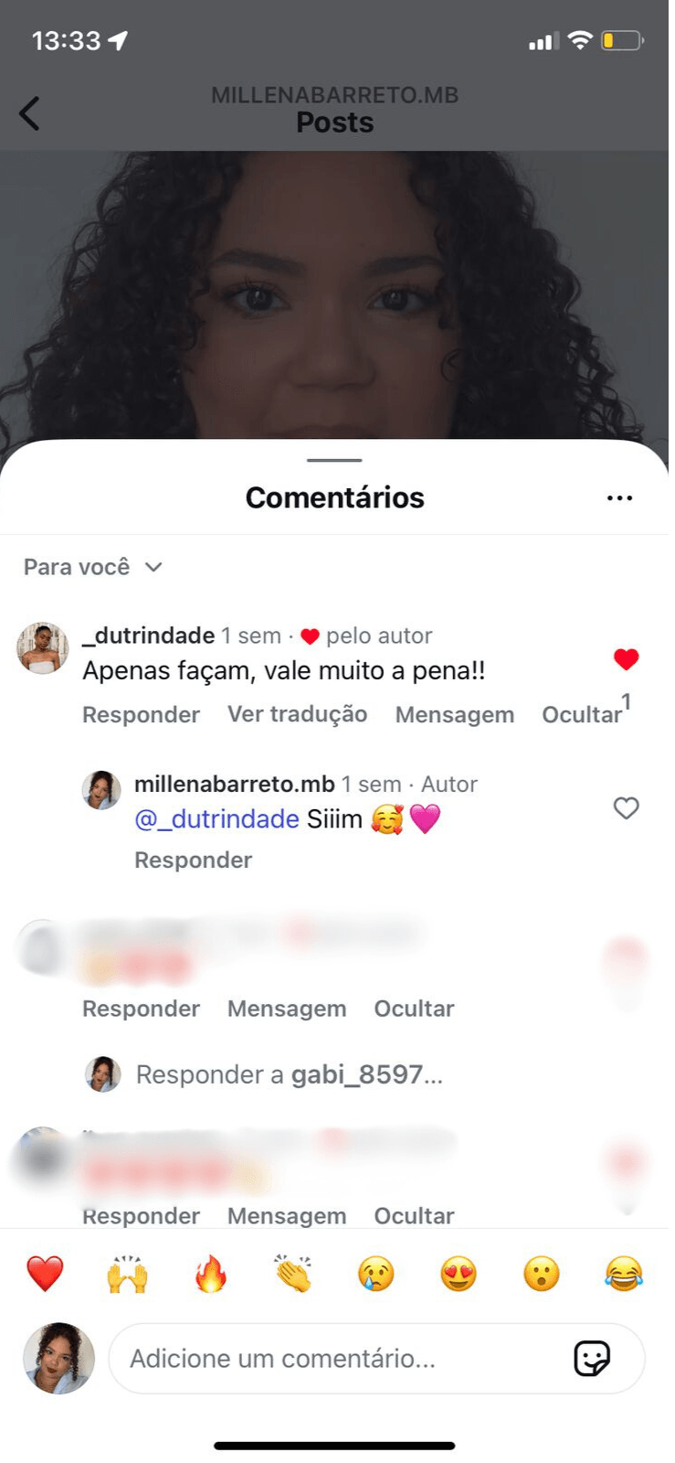 Foto de Duda Trindade que avaliou a consultoria de imagem